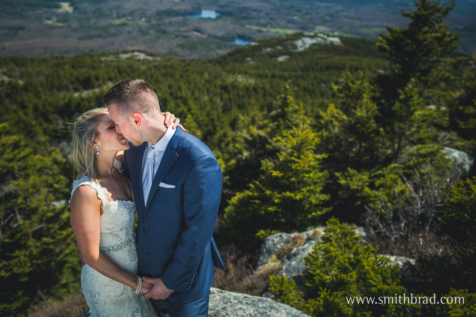 Adventure wedding photography Mount Monadnock New Hampshire-61